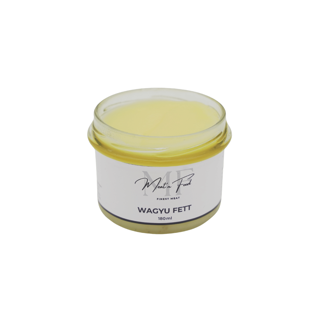 100% Vollblut Wagyufett 180 ml | Meat’n’Food – Finest Meat - grillstarshop.com100% Vollblut Wagyufett 180 ml | Meat’n’Food – Finest MeatWagyu FettMeat 'n' Foodgrillstarshop.com