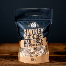 Smokey Goodness BBQ Wood Chips - Oak - 500 g