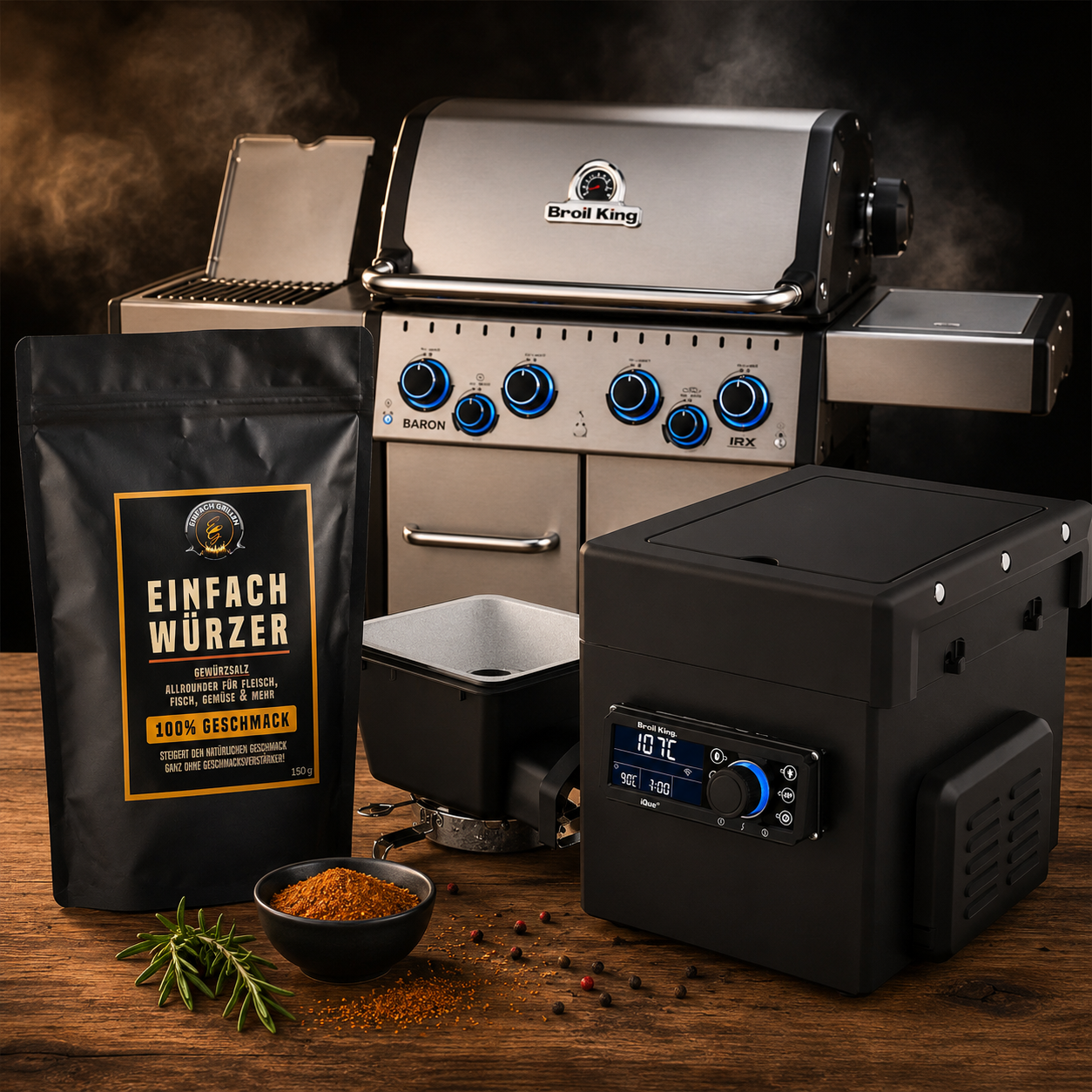 Broil King Baron S 490 IRX | Einfach Grillen Bundle