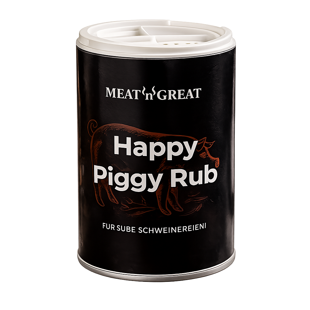 Meat 'n' Great Happy Piggy Rub, Streuer, 100g