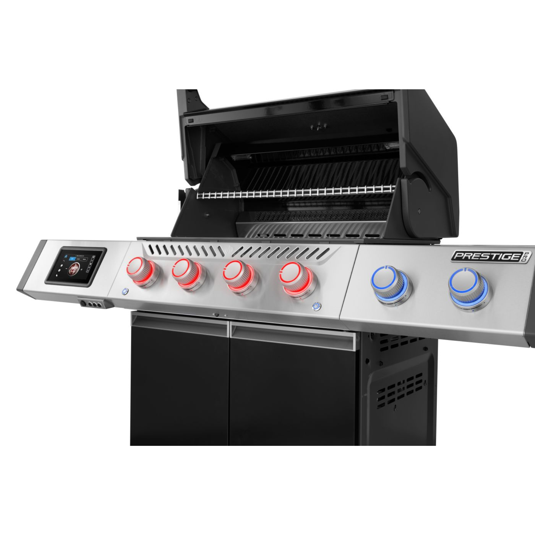 Napoleon Prestige PRO™ 500, Connected, Schwarz, inkl. Drehspieß | Neuestes Modell