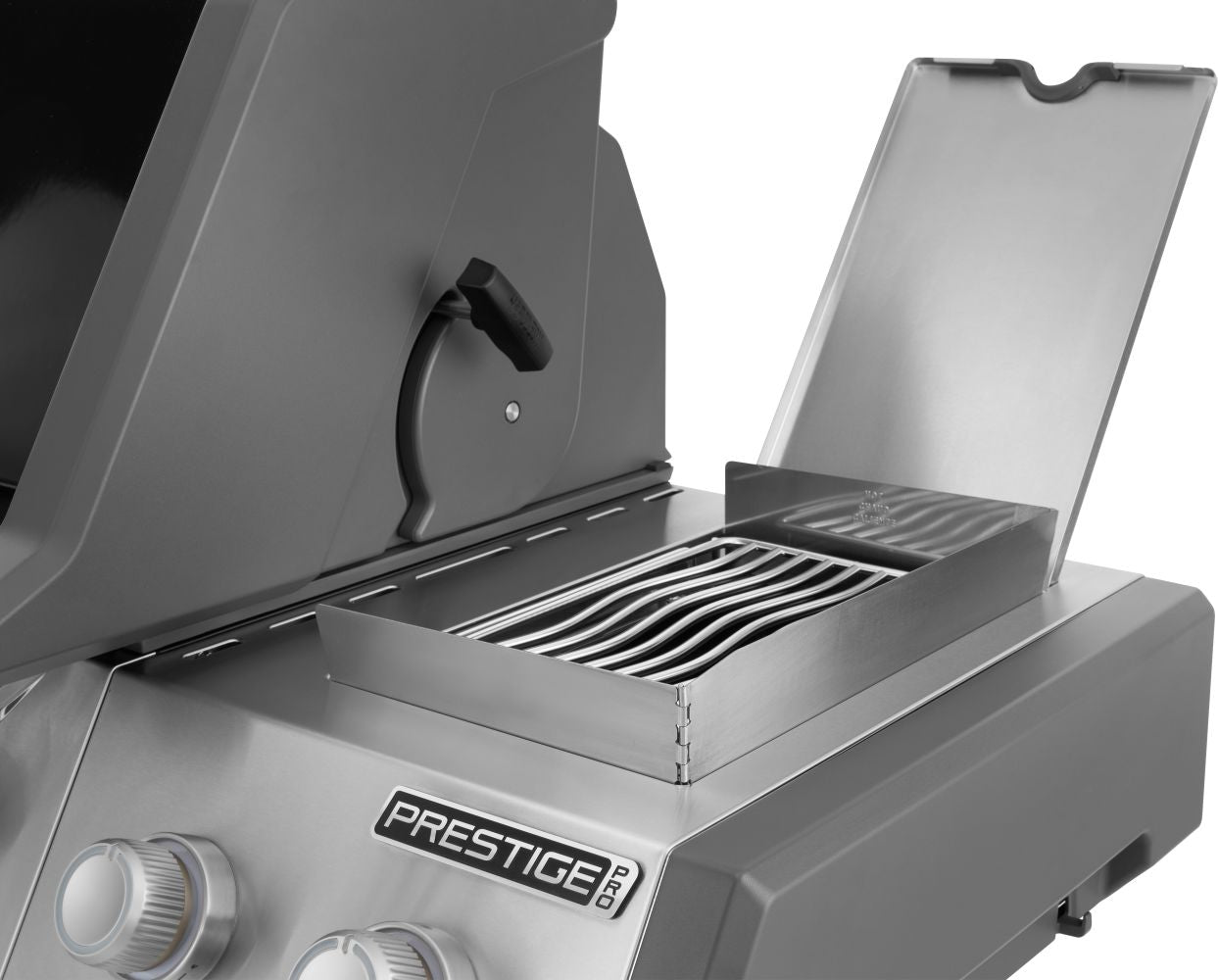 Napoleon Prestige PRO™ 500, Connected, Schwarz, inkl. Drehspieß | Neuestes Modell