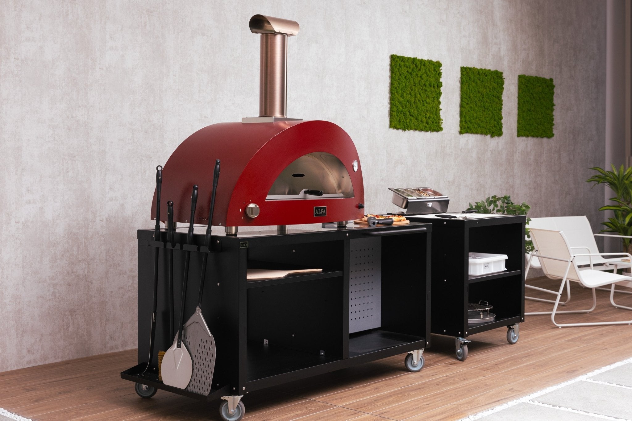 Alfa Forni Cooking station 160 - grillstarshop.comAlfa Forni Cooking station 160PizzaofenzubehörAlfa Fornigrillstarshop.com
