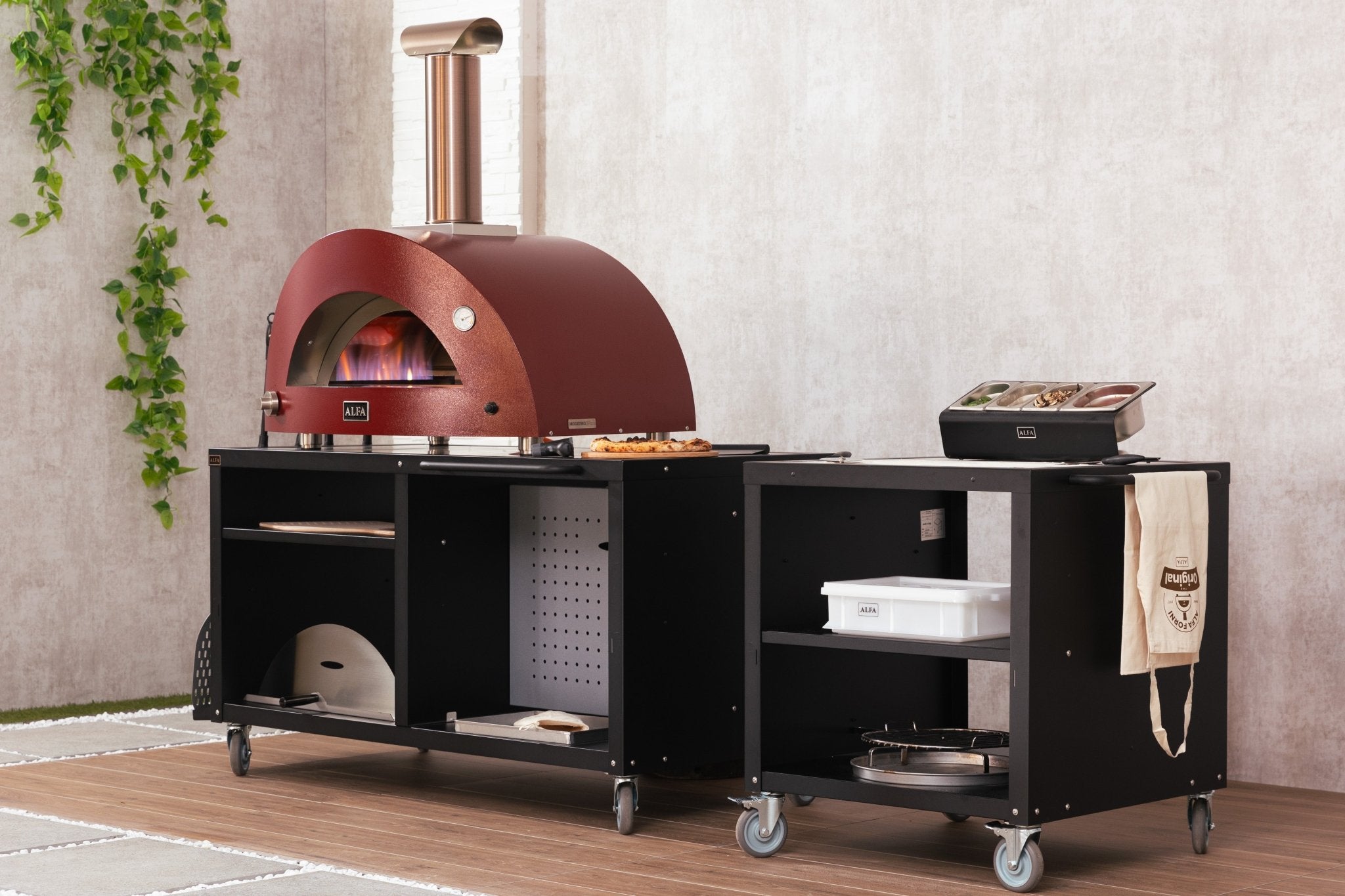 Alfa Forni Cooking station 160 - grillstarshop.comAlfa Forni Cooking station 160PizzaofenzubehörAlfa Fornigrillstarshop.com