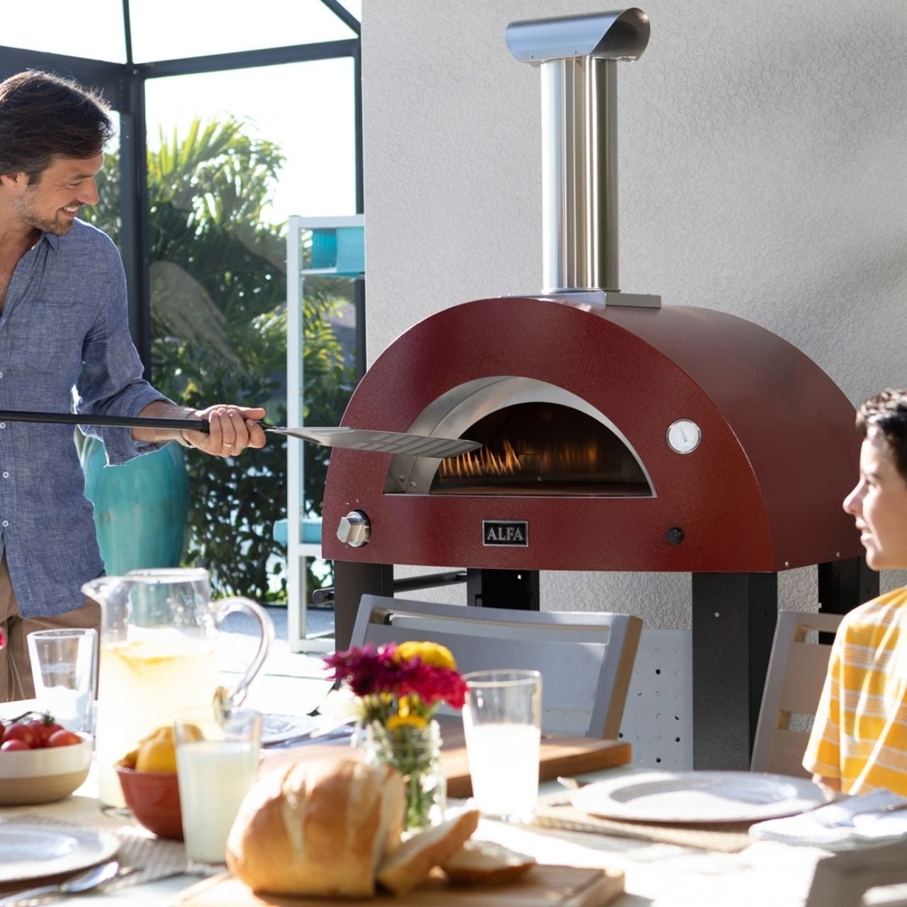 Alfa Moderno 3Pizze, Ardesia Grey Hybrid - grillstarshop.comAlfa Moderno 3Pizze, Ardesia Grey HybridAlfa Fornigrillstarshop.comFXMD - 3P - GGRA8056471416682