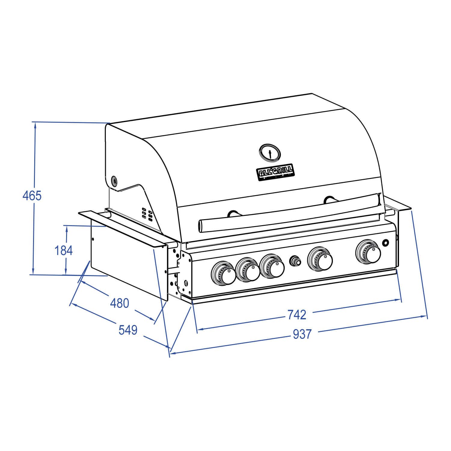 All`Grill Chef L Built - In Schwarz - grillstarshop.comAll`Grill Chef L Built - In SchwarzALL'GRILLgrillstarshop.com100929Black41124899