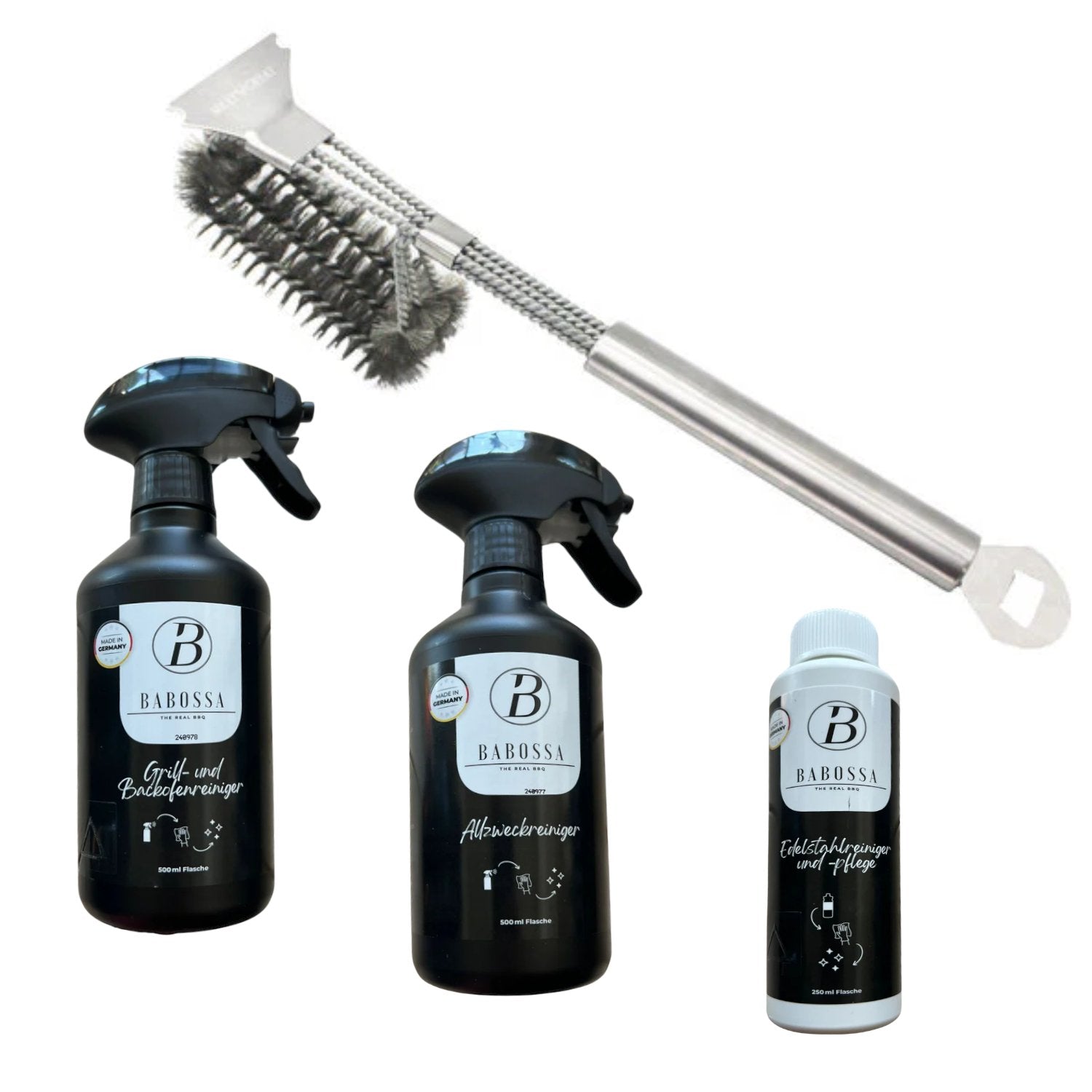 Babossa Grillreiniger Bundle - grillstarshop.comBabossa Grillreiniger BundleBabossagrillstarshop.com