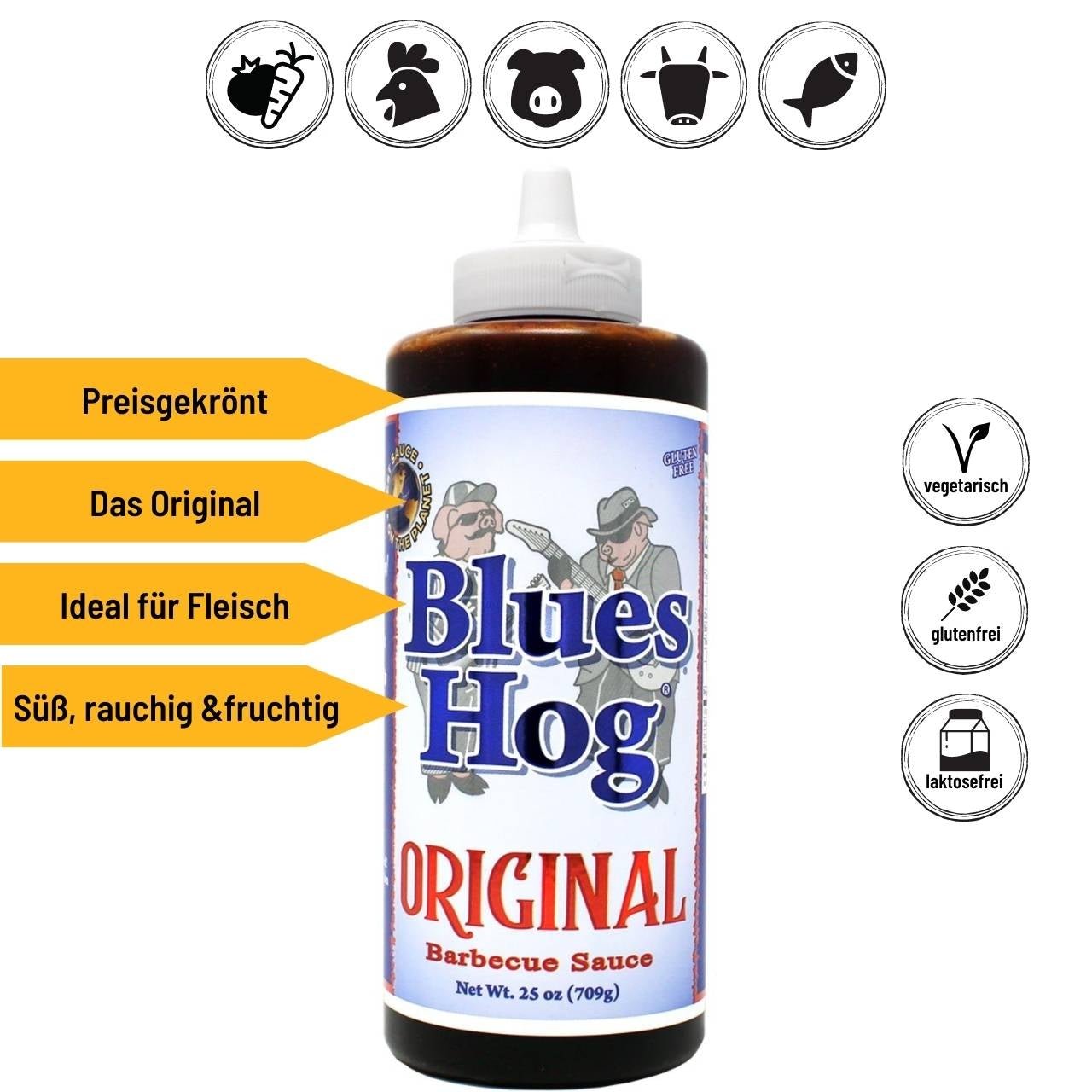 Blues Hog Original BBQ Sauce, Squeeze Flasche - grillstarshop.comBlues Hog Original BBQ Sauce, Squeeze FlascheBlues Hoggrillstarshop.comBH1302740665591000947