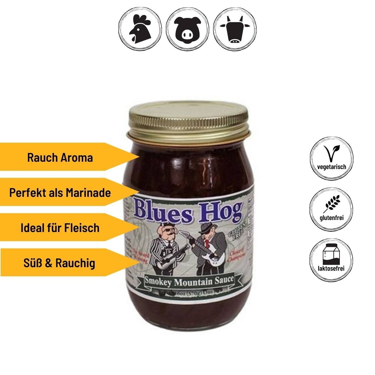 Blues Hog Smokey Mountain Sauce, 570g - grillstarshop.comBlues Hog Smokey Mountain Sauce, 570gBlues Hoggrillstarshop.comBH1302020665591001630