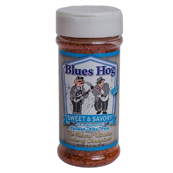 Blues Hog Sweet & Savory Seasoning, 177g - grillstarshop.comBlues Hog Sweet & Savory Seasoning, 177gBlues Hoggrillstarshop.comBH1302330665591000220
