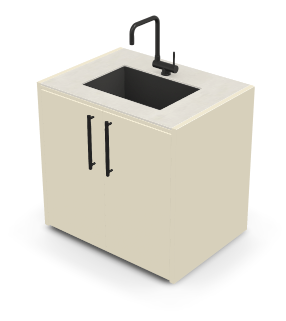 Brabura CT 90 Waschbeckenmodul - grillstarshop.comBrabura CT 90 WaschbeckenmodulBraburagrillstarshop.com