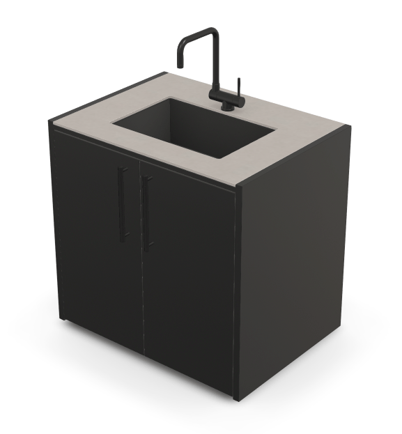 Brabura CT 90 Waschbeckenmodul - grillstarshop.comBrabura CT 90 WaschbeckenmodulBraburagrillstarshop.com