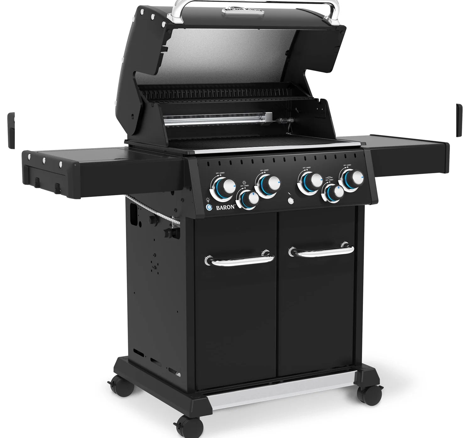 Broil King Baron 490 IR Shadow inkl. Drehspieß & Infrarot - Seitenbrenner - grillstarshop.comBroil King Baron 490 IR Shadow inkl. Drehspieß & Infrarot - SeitenbrennerBroil Kinggrillstarshop.com875982SDW062703119168