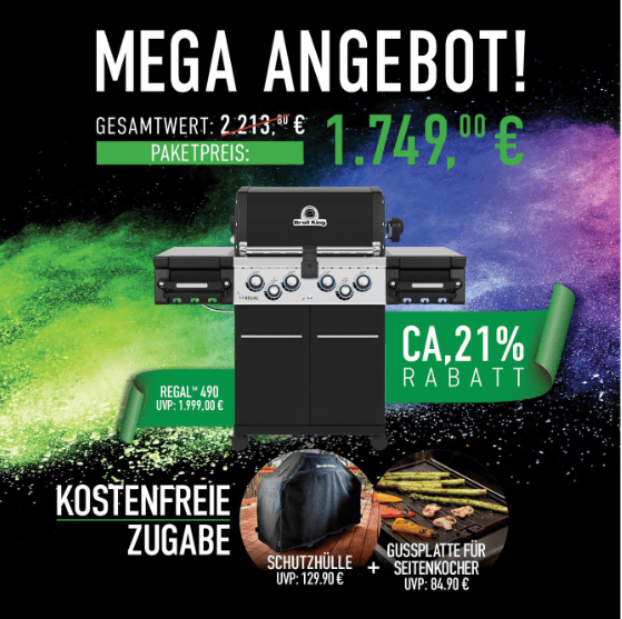Broil King Regal 490 Bundle inkl. Gussplatte & Abdeclhaube - grillstarshop.comBroil King Regal 490 Bundle inkl. Gussplatte & AbdeclhaubeGrillbundleBroil Kinggrillstarshop.com