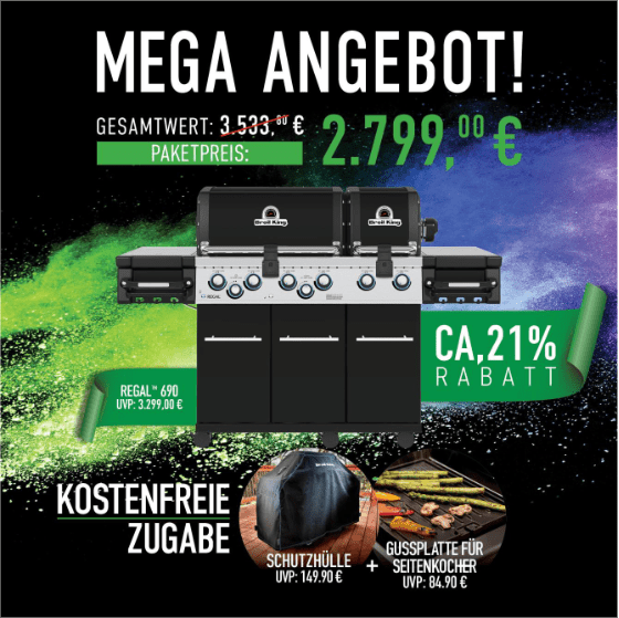 Broil King Regal 690 Bundle inkl. Abdeckhaube & Gussplatte - grillstarshop.comBroil King Regal 690 Bundle inkl. Abdeckhaube & GussplatteGrillbundleBroil Kinggrillstarshop.com
