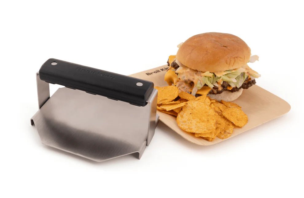 Broil King Smash Burgerpresse aus Edelstahl - grillstarshop.comBroil King Smash Burgerpresse aus EdelstahlGrillzubehörBroil Kinggrillstarshop.com