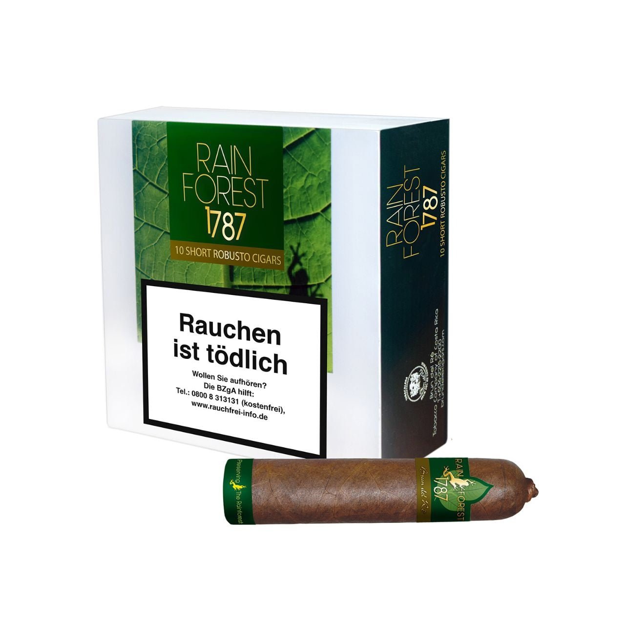 Brun del Ré - 1787 Rain Forest Short Robusto - Costa Rica - grillstarshop.comBrun del Ré - 1787 Rain Forest Short Robusto - Costa RicaBrun del Régrillstarshop.com300113800170602564