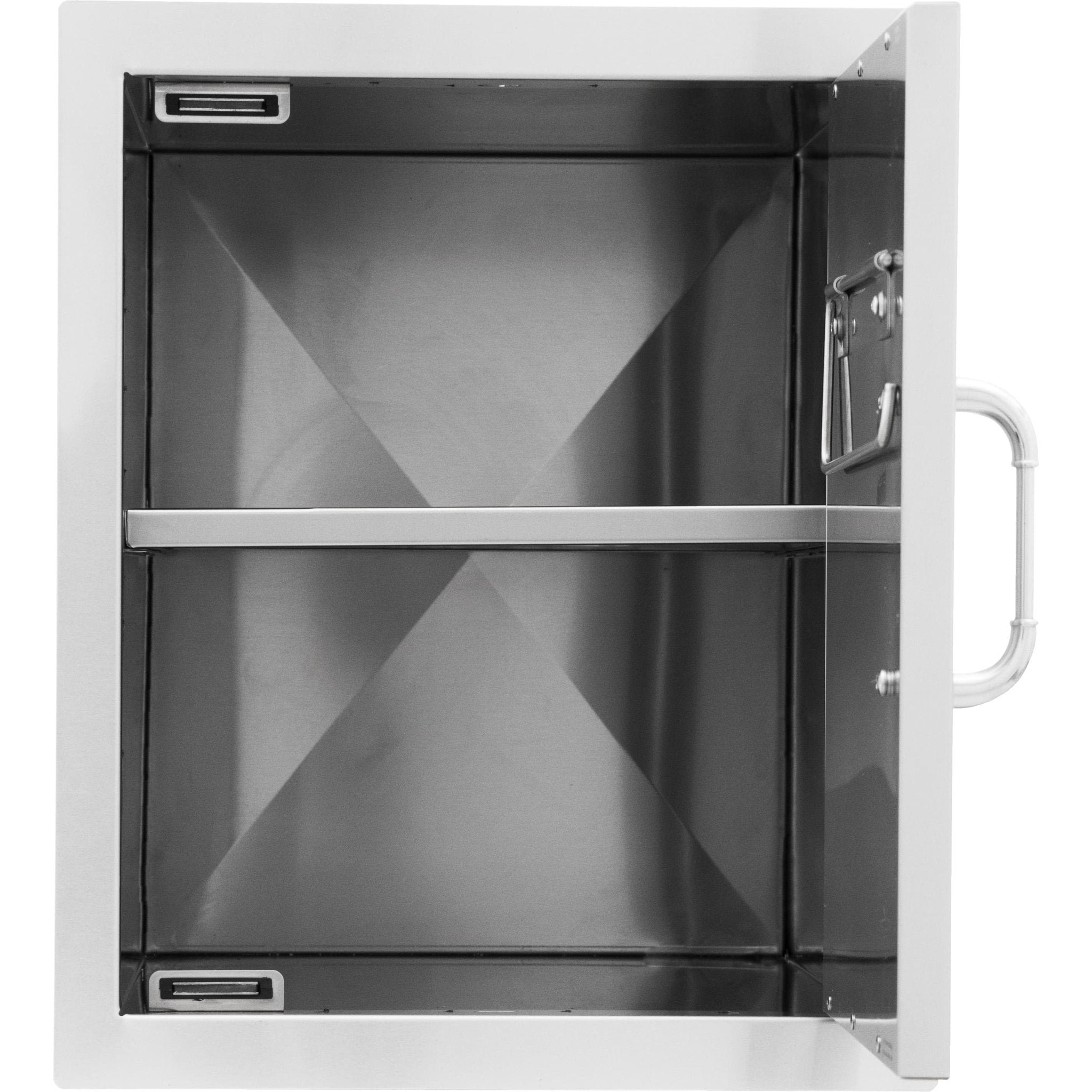 Bull Edelstahl Schrankeinsatz mit Regalboden, f. BU89977 - grillstarshop.comBull Edelstahl Schrankeinsatz mit Regalboden, f. BU89977Bullgrillstarshop.comBU89973