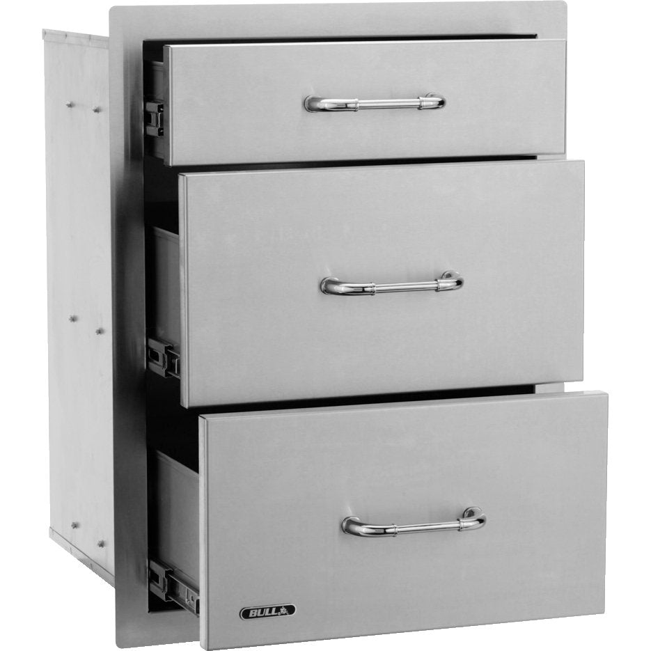 Bull Schublade, Triple - grillstarshop.comBull Schublade, TripleBullgrillstarshop.comBU58110