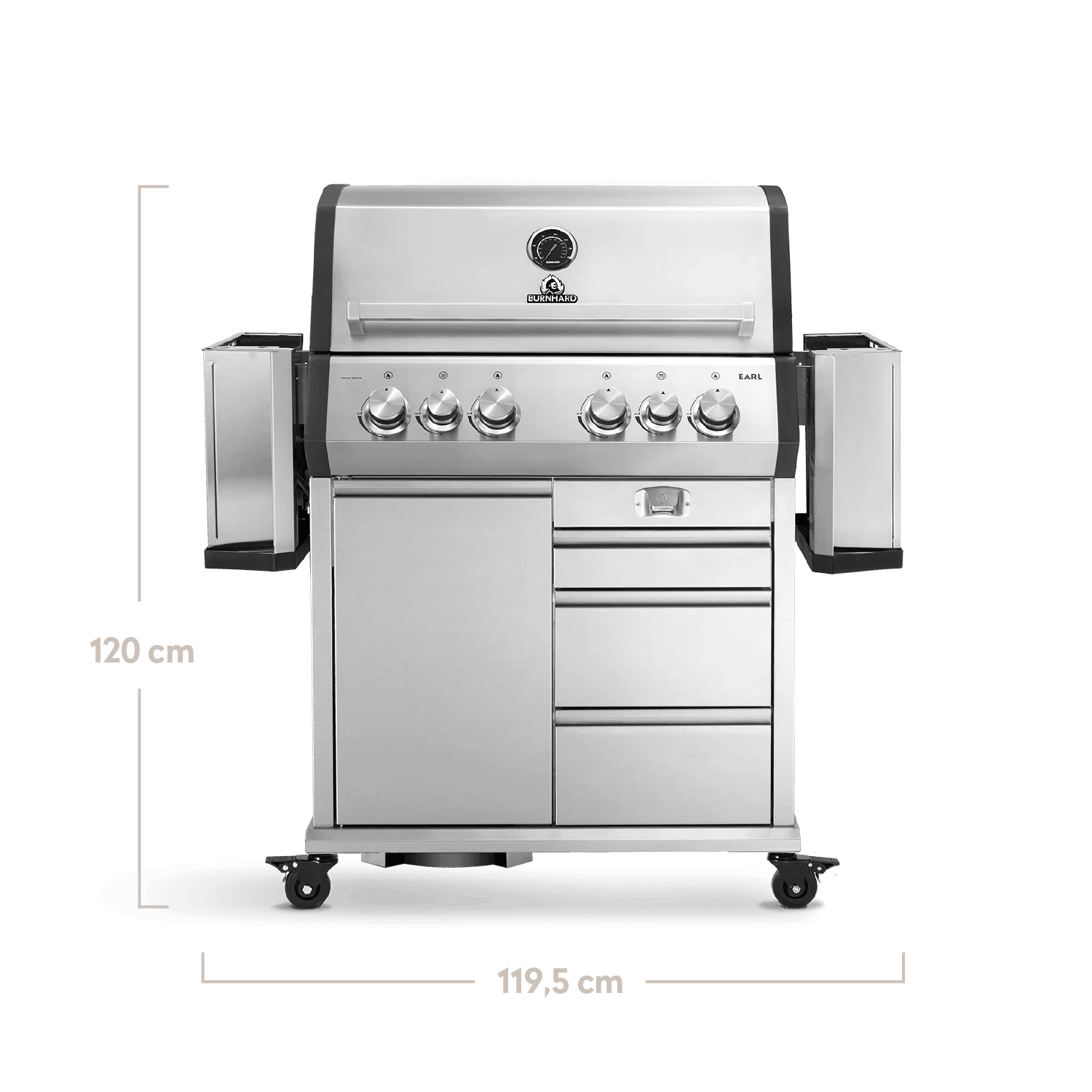 Burnhard Big EARL Premium - Gasgrill 4 - Brenner Edelstahl mit Edelstahlrost - grillstarshop.comBurnhard Big EARL Premium - Gasgrill 4 - Brenner Edelstahl mit EdelstahlrostGrillBurnhardgrillstarshop.com