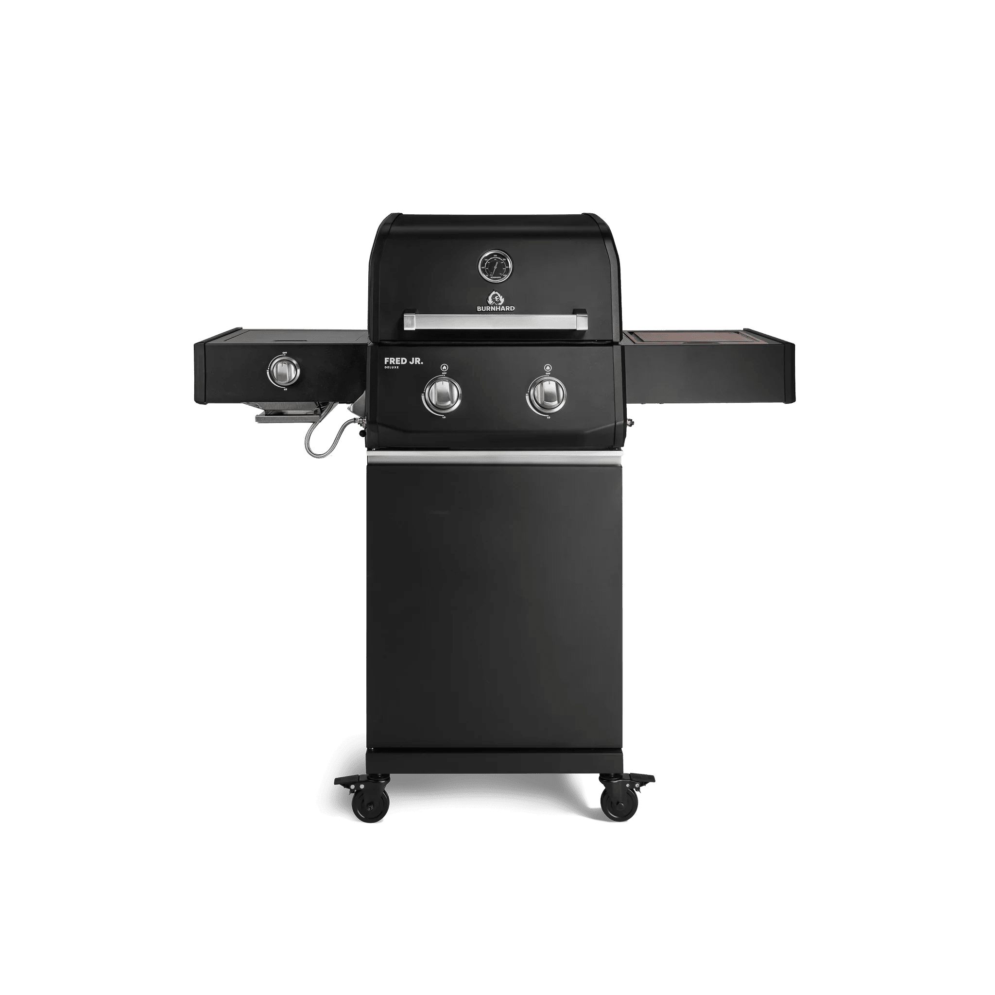 Burnhard FRED Jr. Deluxe Gasgrill Black Edition 2 - Brenner mit Gussrost Series 4 - grillstarshop.comBurnhard FRED Jr. Deluxe Gasgrill Black Edition 2 - Brenner mit Gussrost Series 4Burnhardgrillstarshop.com