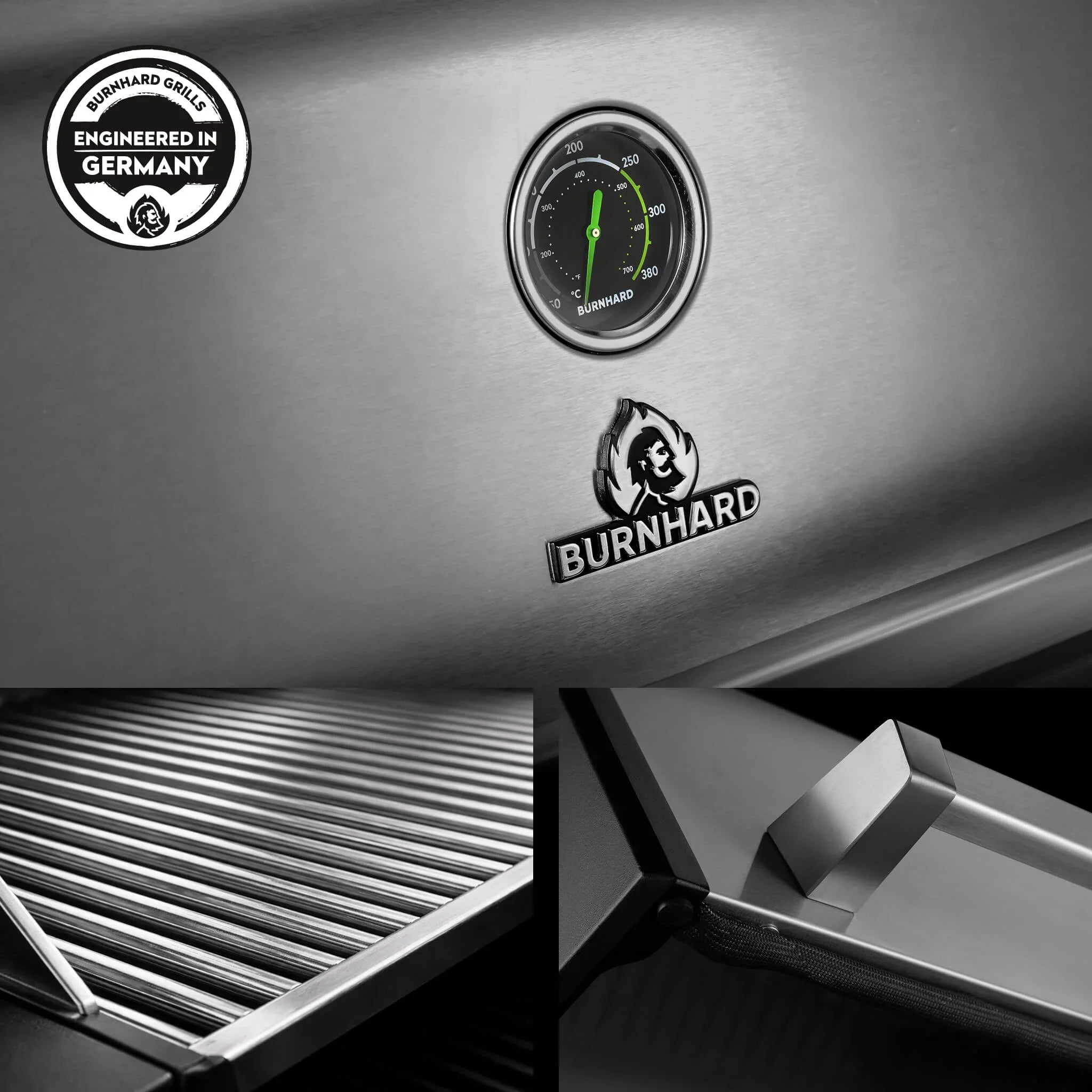 Burnhard FRED Jr. Deluxe Gasgrill Edelstahl 2 - Brenner mit Edelstahlrost Series 4 - grillstarshop.comBurnhard FRED Jr. Deluxe Gasgrill Edelstahl 2 - Brenner mit Edelstahlrost Series 4Burnhardgrillstarshop.com