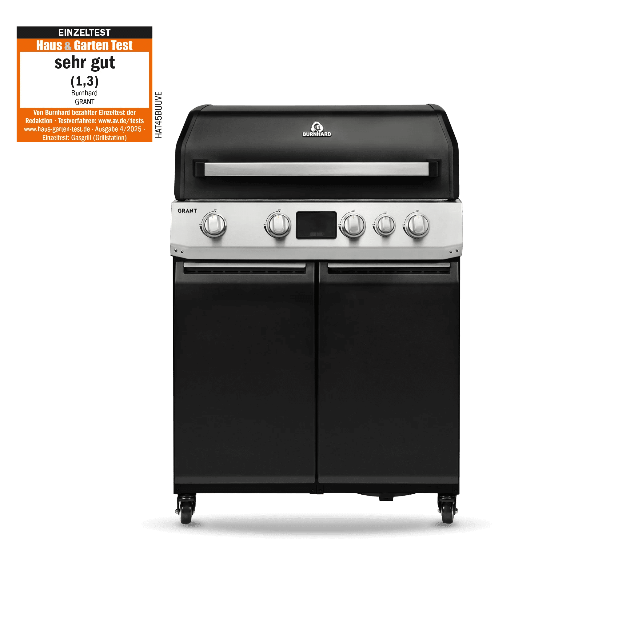 Burnhard GRANT Base - Modularer Gasgrill 4 - Brenner mit Türen und Gusseisenrost - grillstarshop.comBurnhard GRANT Base - Modularer Gasgrill 4 - Brenner mit Türen und GusseisenrostGrillBurnhardgrillstarshop.com