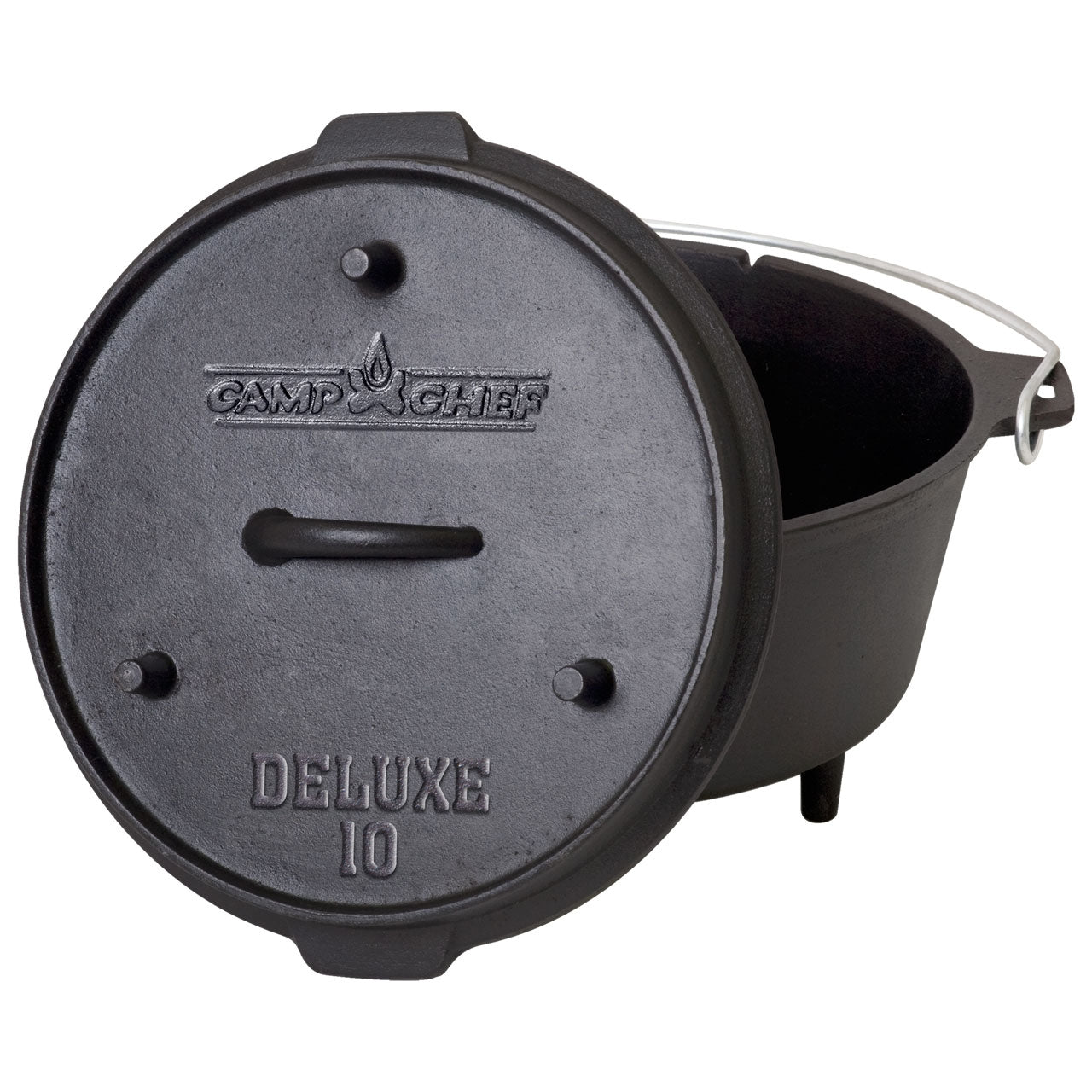 Camp Chef Dutch Oven Deluxe, 10" - grillstarshop.comCamp Chef Dutch Oven Deluxe, 10"Camp Chefgrillstarshop.comCC - DO10EU0033246216058