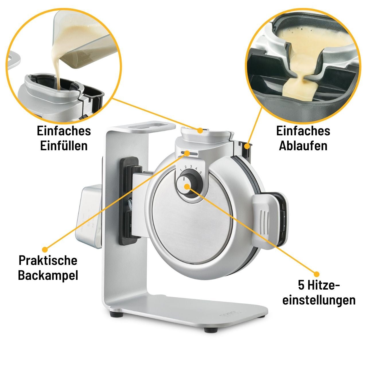 CASO WaffleUp vertikales Waffeleisen - grillstarshop.comCASO WaffleUp vertikales WaffeleisenCASOgrillstarshop.comcg29324038437029321