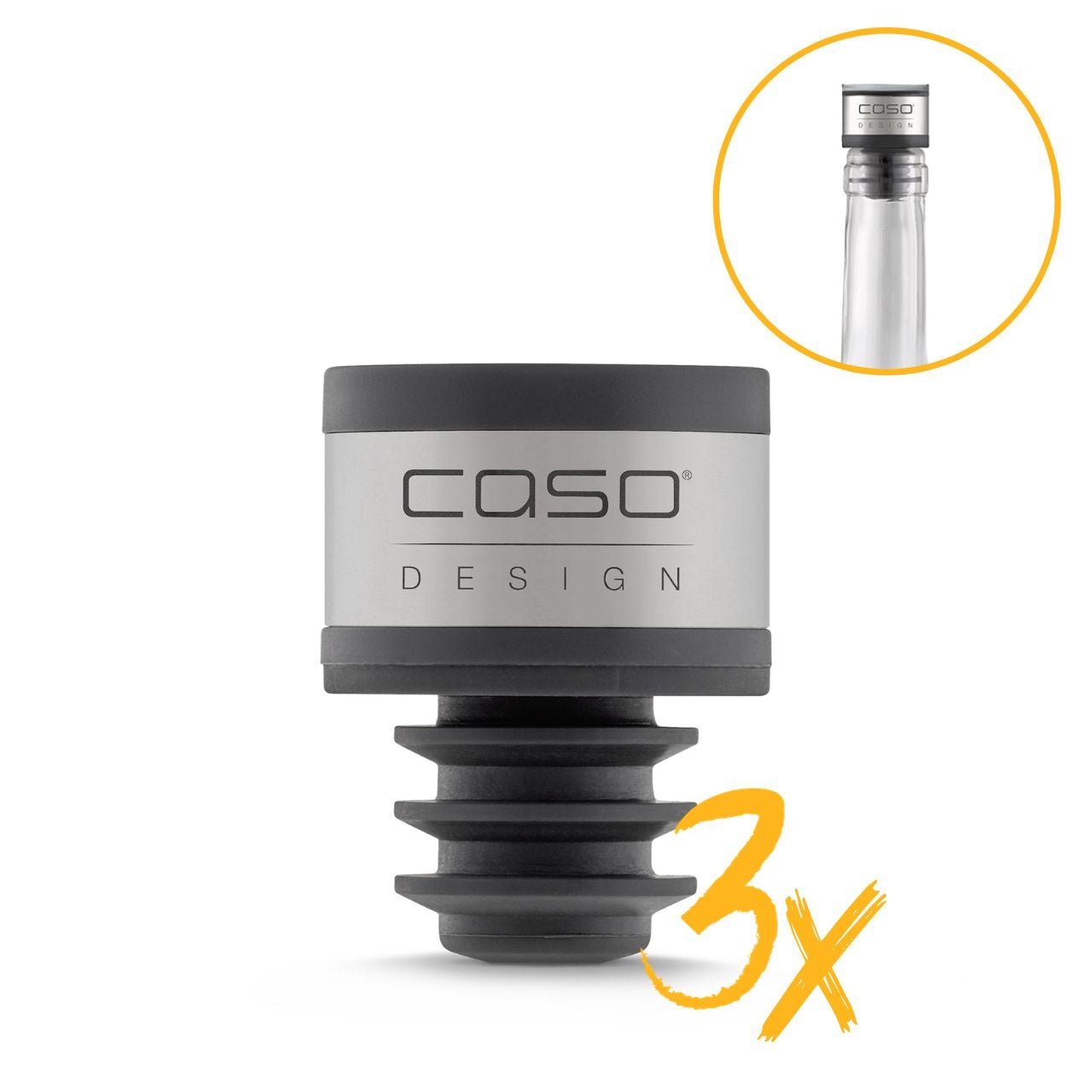 CASO WineLock Vakuum Aromaverschluss, 3er Set - grillstarshop.comCASO WineLock Vakuum Aromaverschluss, 3er SetCASOgrillstarshop.comcg12574038437012576