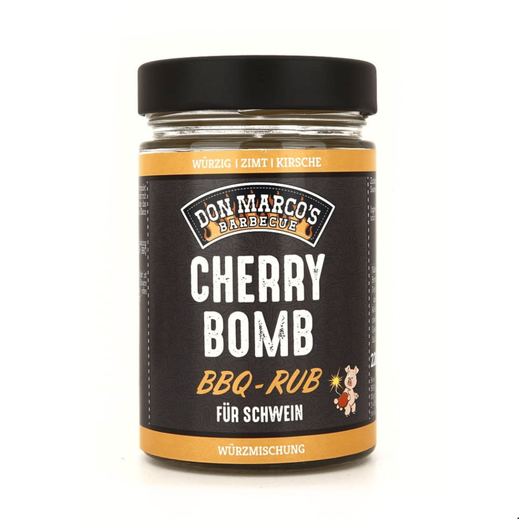Don Marco's Cherry Bomb, 220g Glas - grillstarshop.comDon Marco's Cherry Bomb, 220g GlasDon Marco'sgrillstarshop.com