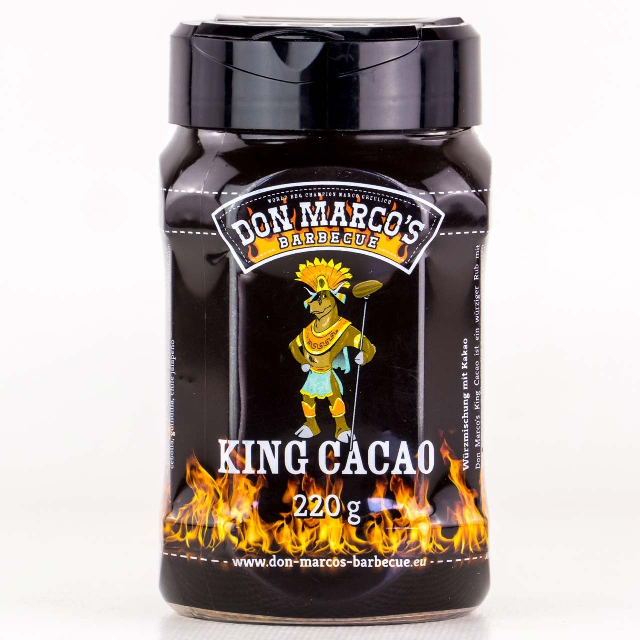 Don Marco's King Cacao Rub, 220g Streuer - grillstarshop.comDon Marco's King Cacao Rub, 220g StreuerDon Marco'sgrillstarshop.comdm101 - 013 - 2204260266352626