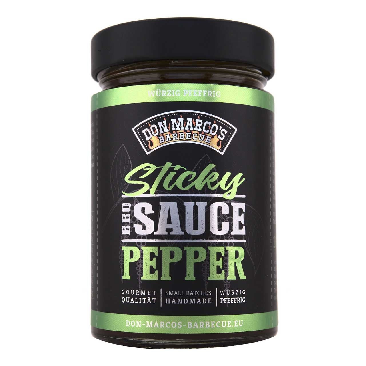 Don Marco's Sticky Pepper BBQ Sauce - grillstarshop.comDon Marco's Sticky Pepper BBQ SauceDon Marco'sgrillstarshop.comdm202 - 0014260266350011