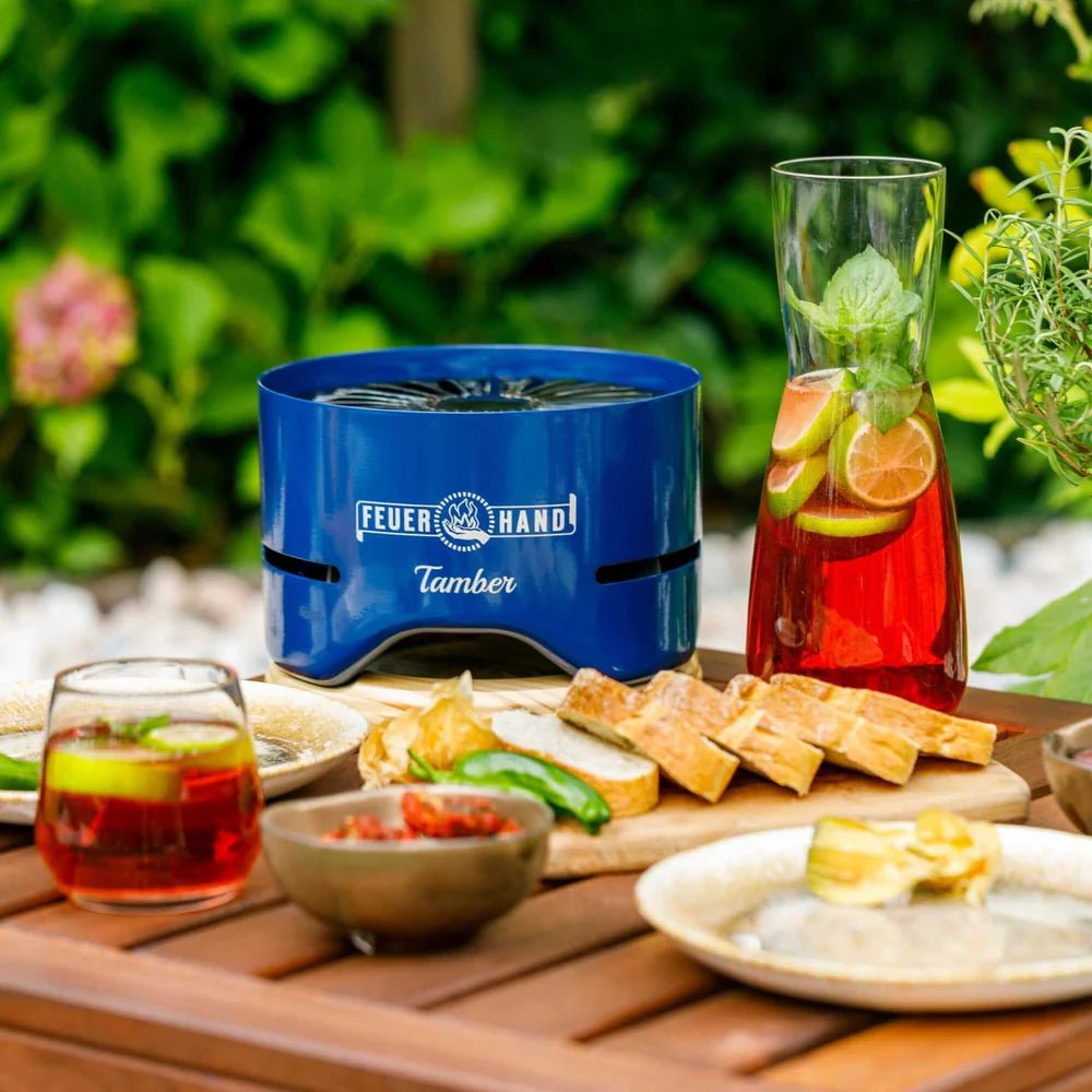 Feuerhand Tamber Tischgrill, Kobaltblau - grillstarshop.comFeuerhand Tamber Tischgrill, KobaltblauFeuerhandgrillstarshop.com