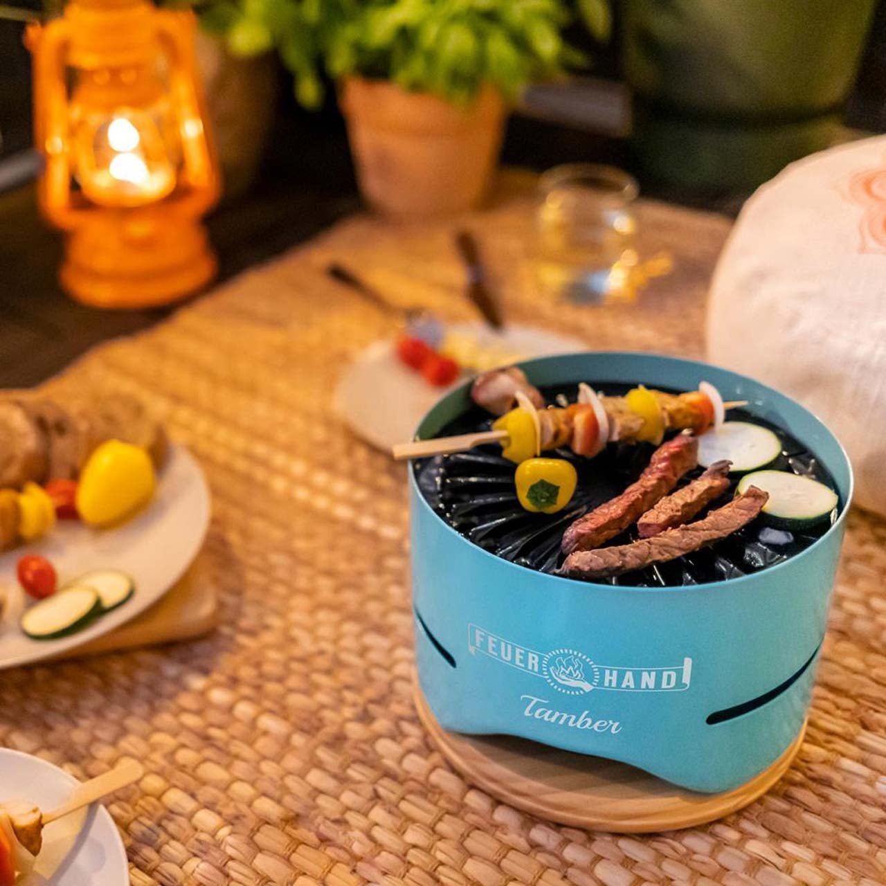 Feuerhand Tamber Tischgrill, Lichtgrün - grillstarshop.comFeuerhand Tamber Tischgrill, LichtgrünFeuerhandgrillstarshop.compttamber - lichtgrun4250435703373