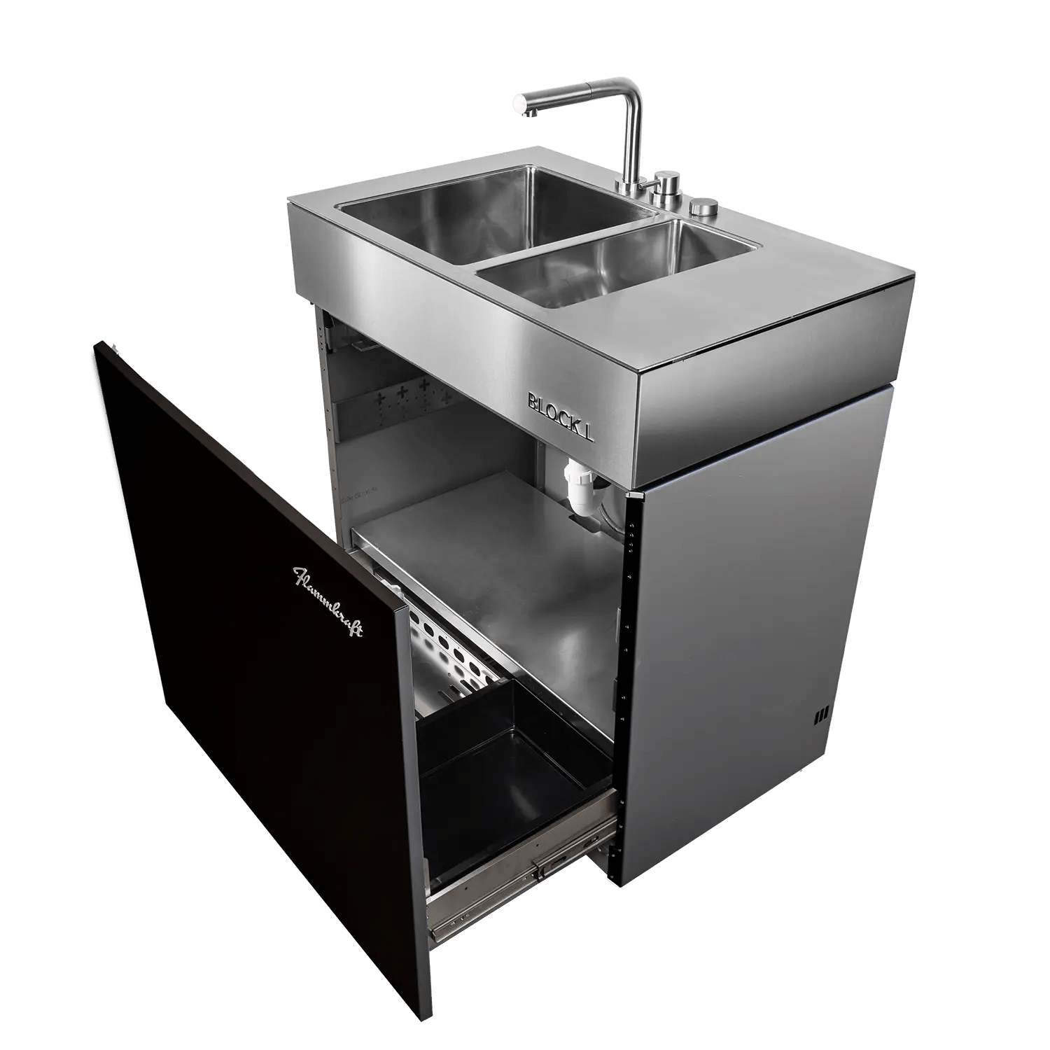 Flammkraft Block L, Elfenbeinschwarz - grillstarshop.comFlammkraft Block L, ElfenbeinschwarzFlammkraftgrillstarshop.com