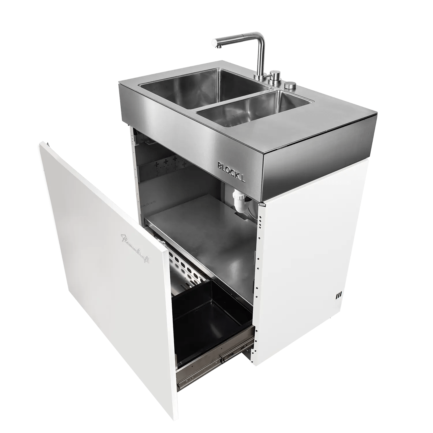 Flammkraft Block L, Elfenbeinweiß - grillstarshop.comFlammkraft Block L, ElfenbeinweißFlammkraftgrillstarshop.com