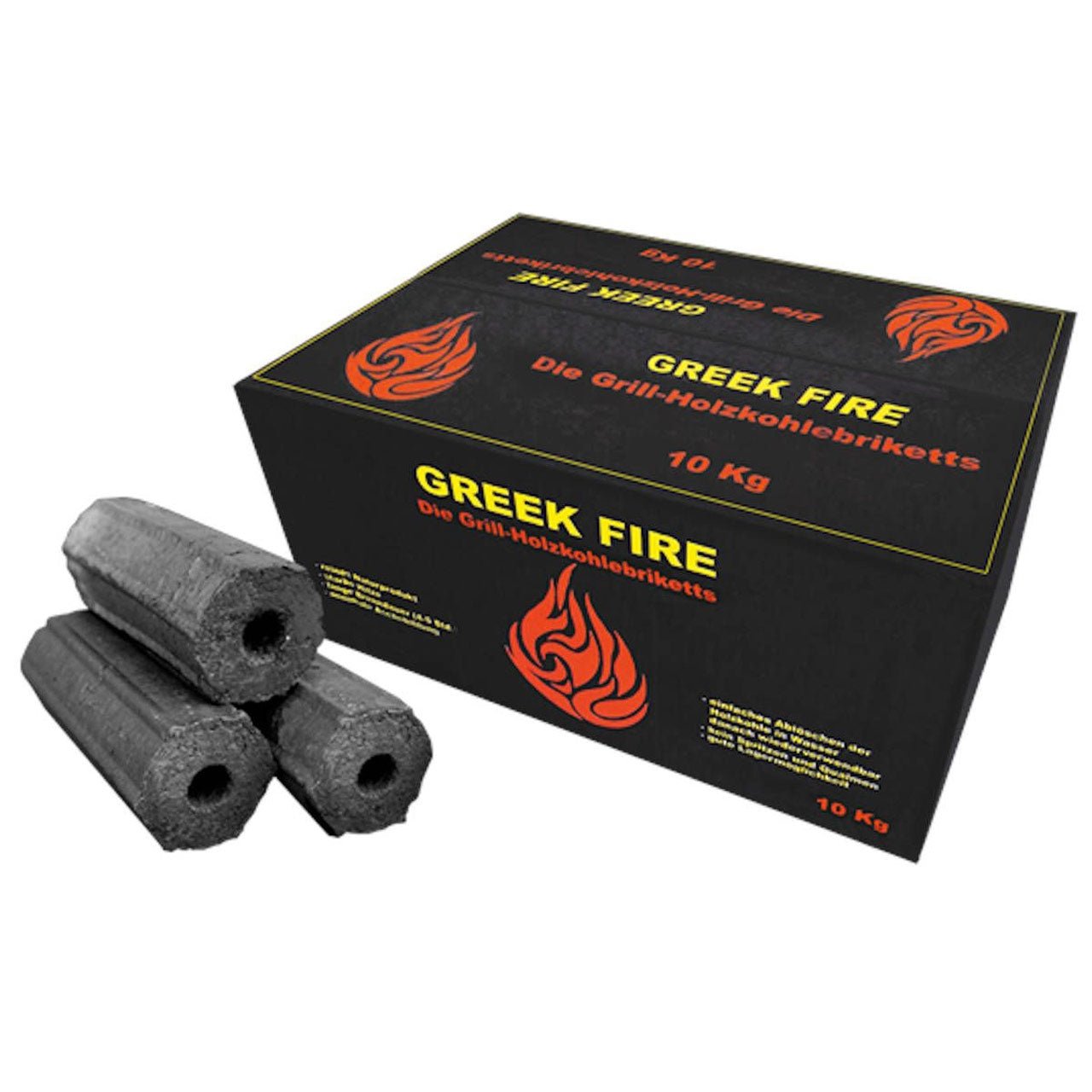 Greek Fire Holzkohle Briketts - grillstarshop.comGreek Fire Holzkohle BrikettsGreek Firegrillstarshop.comGreek - Fire - 14260384980015