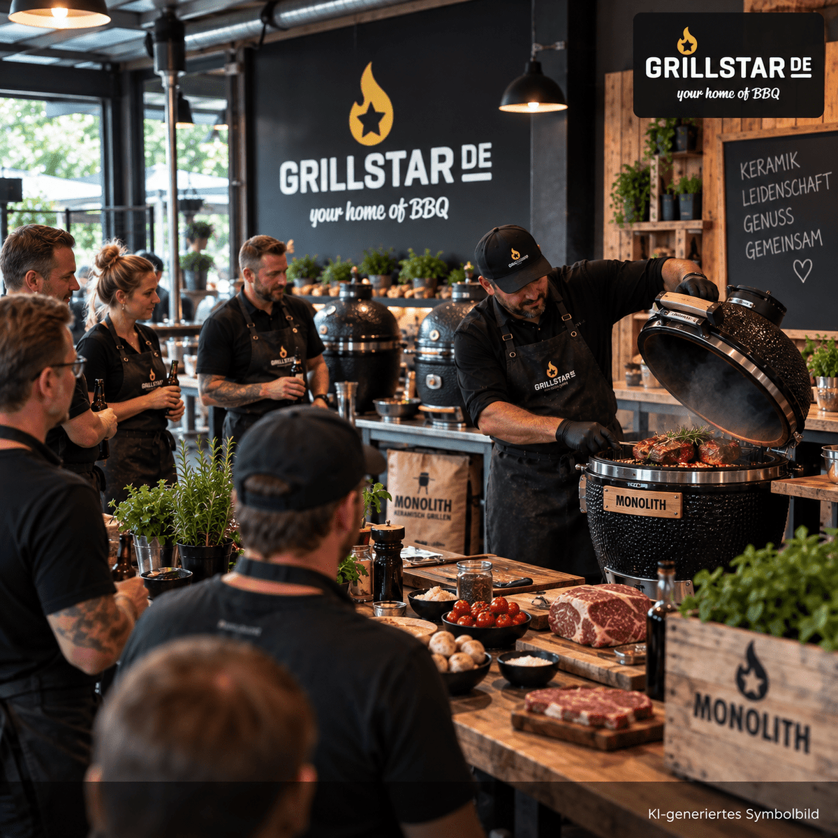 Grillstar "Monolith Grillseminar 2027" - grillstarshop.comGrillstar "Monolith Grillseminar 2027"Grillstargrillstarshop.com