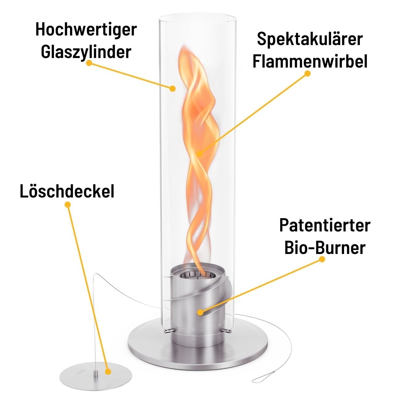 Höfats Spin 1500 Tischfeuer silber - grillstarshop.comHöfats Spin 1500 Tischfeuer silberHöfatsgrillstarshop.comH005094064251005098
