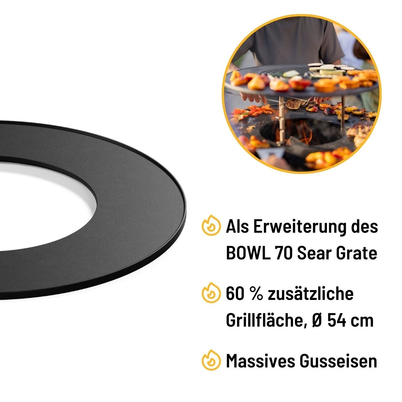 Höfats Warmhaltering, BOWL 70 - grillstarshop.comHöfats Warmhaltering, BOWL 70Höfatsgrillstarshop.comHK006174064251006170