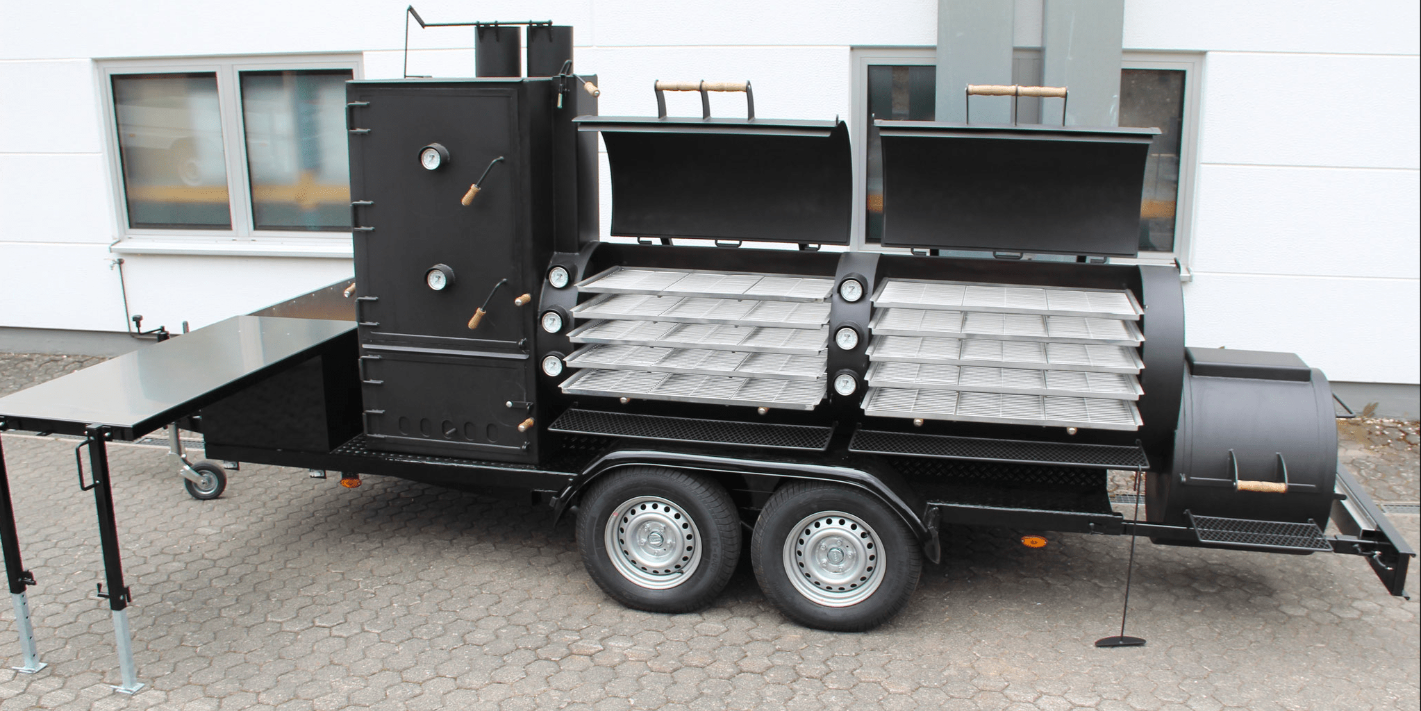 Joe´s Barbeque Smoker 30" Extended Catering Trailer - grillstarshop.comJoe´s Barbeque Smoker 30" Extended Catering TrailerSmokerJoe´s Barbequegrillstarshop.com