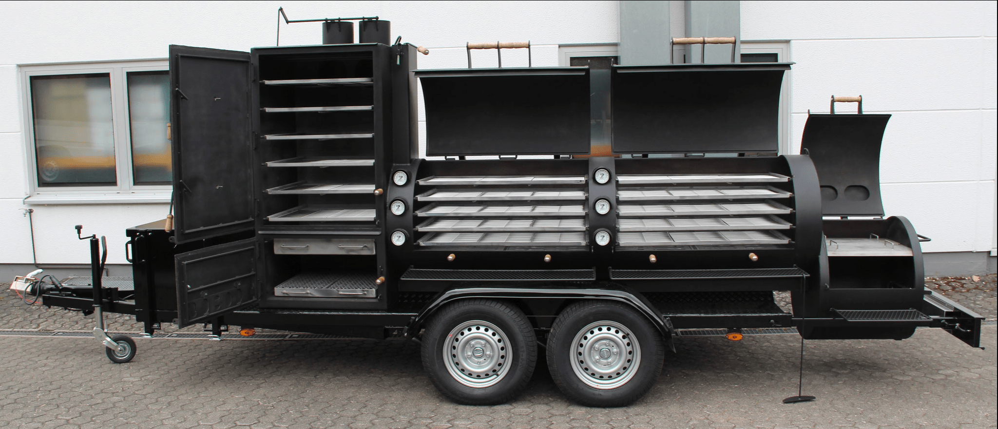 Joe´s Barbeque Smoker 30" Extended Catering Trailer - grillstarshop.comJoe´s Barbeque Smoker 30" Extended Catering TrailerSmokerJoe´s Barbequegrillstarshop.com