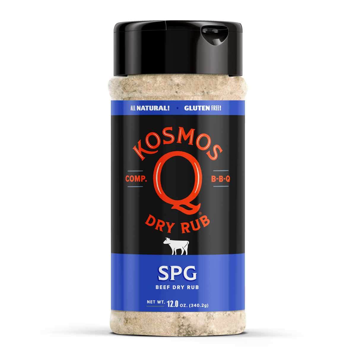 Kosmos Q SPG Beef Rub - 12 oz - grillstarshop.comKosmos Q SPG Beef Rub - 12 ozKosmos Qgrillstarshop.com