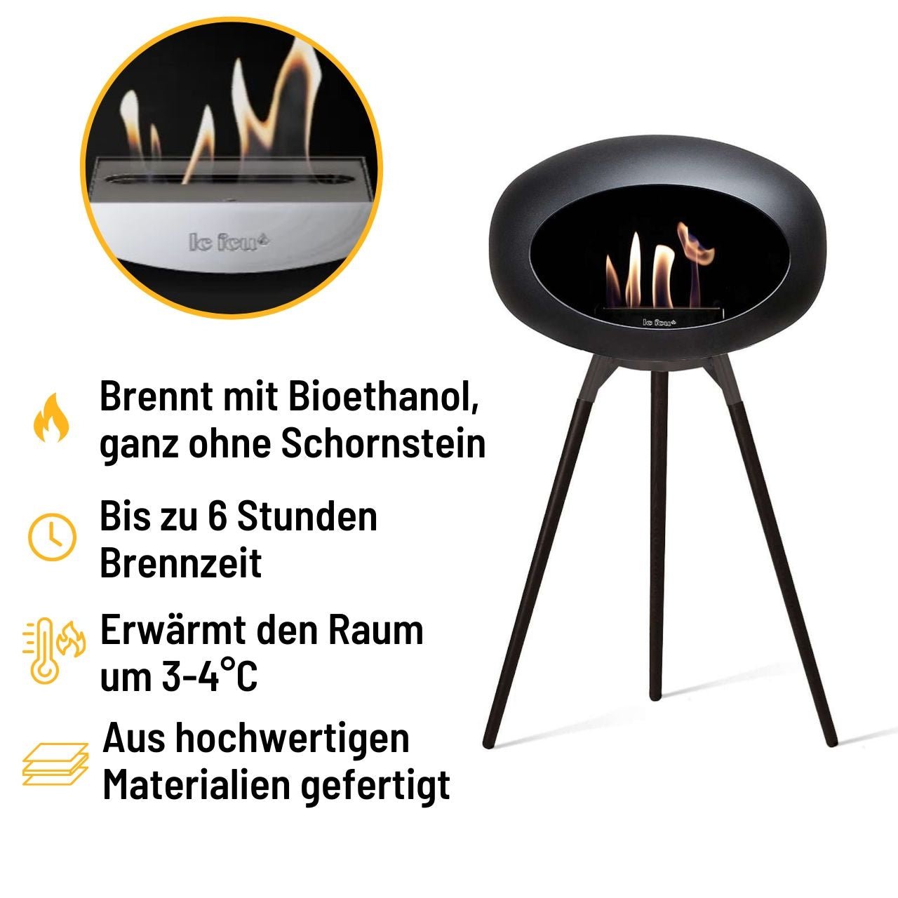 Le Feu Ground High, Black Black - grillstarshop.comLe Feu Ground High, Black BlackLe Feugrillstarshop.com8001045713958001047