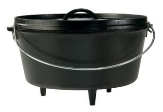 Lodge Camp Dutch Oven 12 Inch (tief), Topf mit 3 Füßen, inkl. Deckel, ca. 30,48 cm Ø - grillstarshop.comLodge Camp Dutch Oven 12 Inch (tief), Topf mit 3 Füßen, inkl. Deckel, ca. 30,48 cm ØGrillzubehörLodgegrillstarshop.com