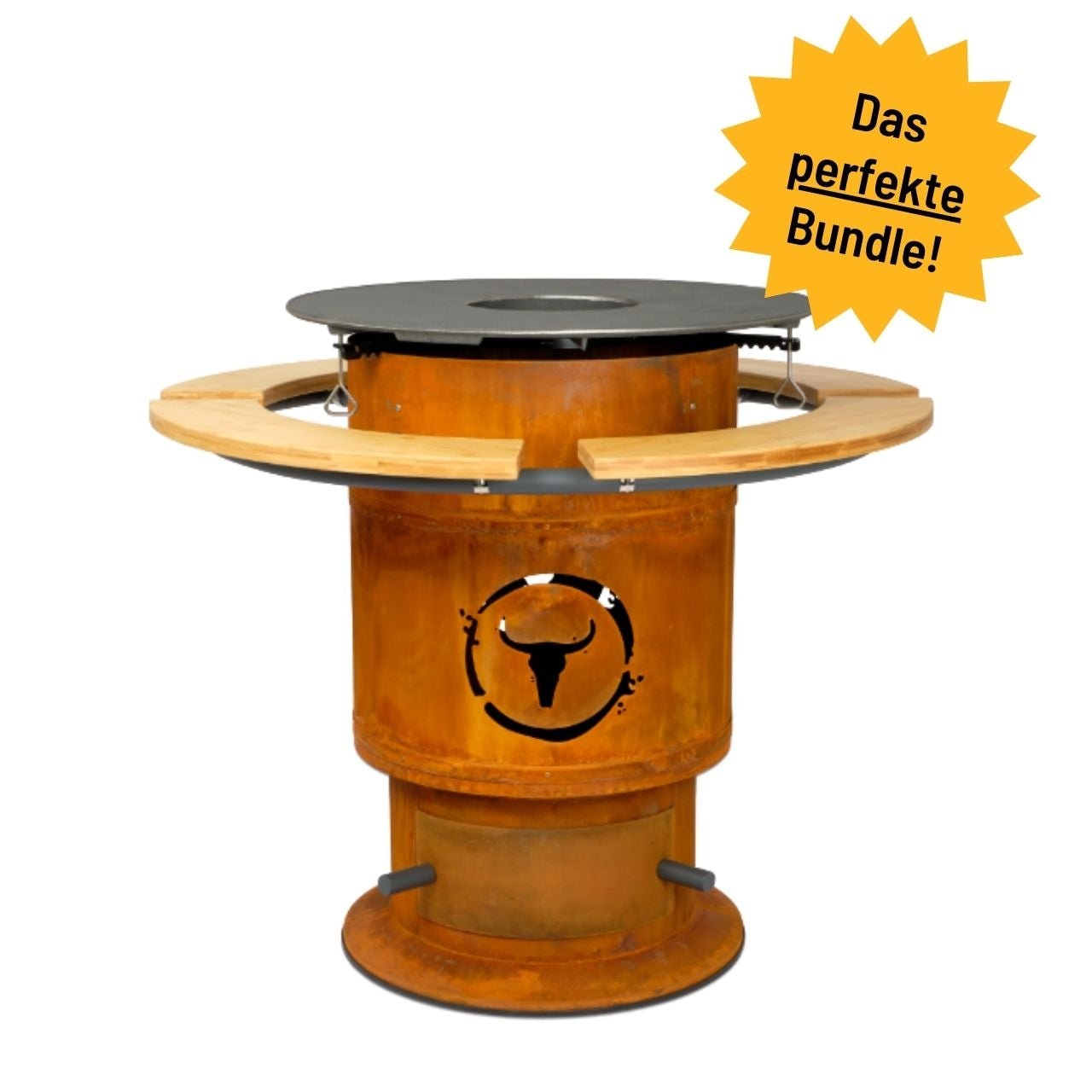 Moesta Bandit FirePlace inkl. lasierten Bambus Ablagen & BBQ - Disk - grillstarshop.comMoesta Bandit FirePlace inkl. lasierten Bambus Ablagen & BBQ - DiskMoestagrillstarshop.com195064260664772156