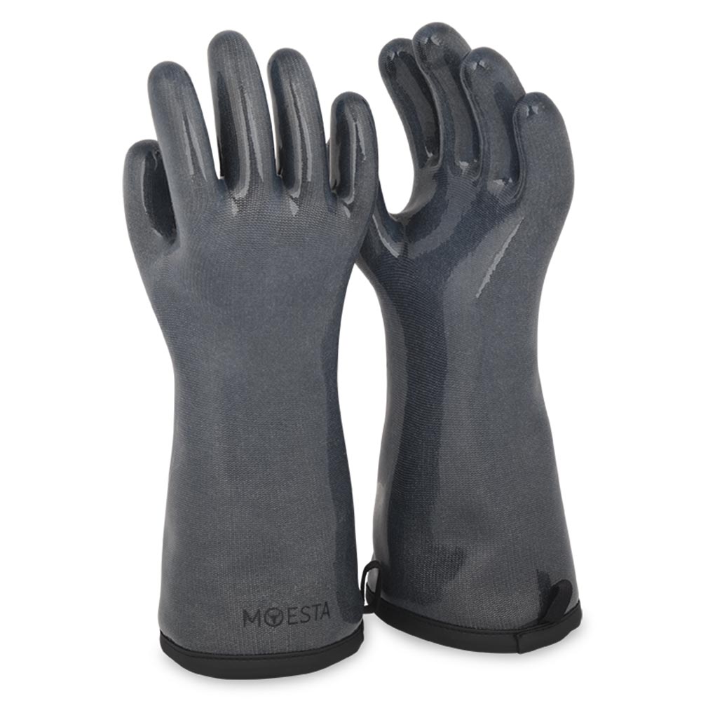 Moesta HeatPro Gloves - Grillhandschuhe aus Silikon - anthrazit in Größe L (9) - grillstarshop.comMoesta HeatPro Gloves - Grillhandschuhe aus Silikon - anthrazit in Größe L (9)Moestagrillstarshop.com