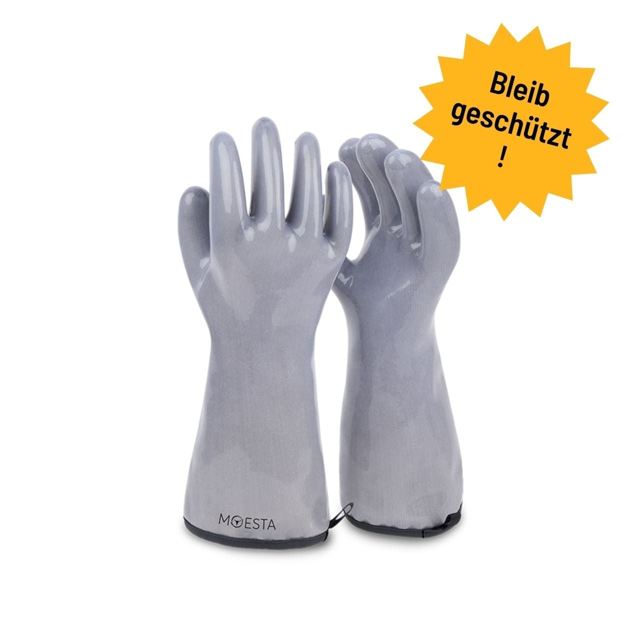 Moesta HeatPro Gloves - Grillhandschuhe aus Silikon - grau, Größe XXL - grillstarshop.comMoesta HeatPro Gloves - Grillhandschuhe aus Silikon - grau, Größe XXLMoestagrillstarshop.comMO198334260664772286
