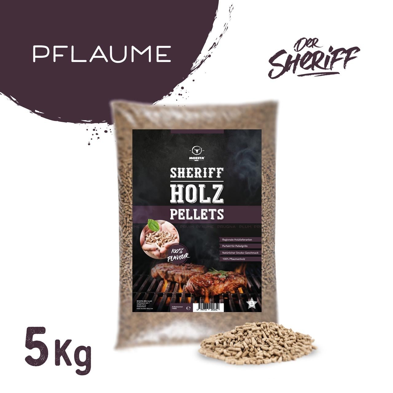 Moesta Holzpellets, Pflaume, 5kg - grillstarshop.comMoesta Holzpellets, Pflaume, 5kgMoestagrillstarshop.comMO193024260664770381